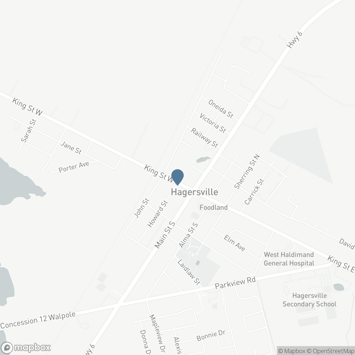 28-30 KING STREET W, Hagersville, Ontario N0A 1H0